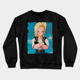 ANDROID 18 MERCH VTG Crewneck Sweatshirt